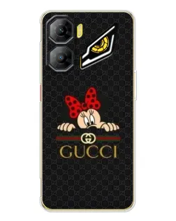 Чехол для ZTE Nubia Neo 3 с картинкой «Минни Маус Gucci — черный»