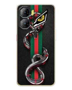 Чохол для ZTE Nubia Neo 3 з картинкою «Gucci — змія на смузі»