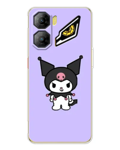 Чехол для ZTE Nubia Neo 3 с картинкой «Kuromi — нежный фиолетовый»