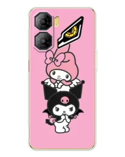 Чехол для ZTE Nubia Neo 3 с картинкой «My Melody и Kuromi» Чехол для ZTE Nubia Neo 3 с картинкой «My Melody и Kuromi»