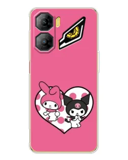 Чехол для ZTE Nubia Neo 3 с картинкой «Kuromi и My Melody» Чехол для ZTE Nubia Neo 3 с картинкой «Kuromi и My Melody»