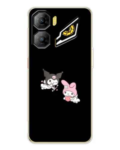 Чехол для ZTE Nubia Neo 3 с картинкой «My Melody и Kuromi»