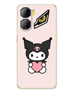 Чехол для ZTE Nubia Neo 3 с картинкой «Kuromi и сердце» Чехол для ZTE Nubia Neo 3 с картинкой «Kuromi и сердце»