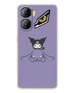 Чехол для ZTE Nubia Neo 3 с картинкой «Kuromi на лиловом фоне» Чехол для ZTE Nubia Neo 3 с картинкой «Kuromi на лиловом фоне»