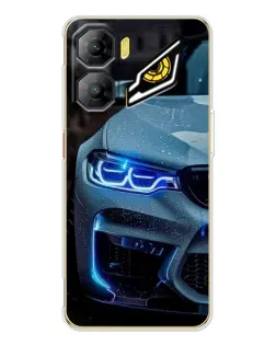 Чехол для ZTE Nubia Neo 3 с картинкой «Взгляд BMW с синими фарами» Чехол для ZTE Nubia Neo 3 с картинкой «Взгляд BMW с синими фарами»
