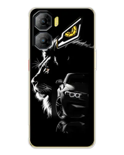 Чехол для ZTE Nubia Neo 3 с картинкой «BMW и лев» Чехол для ZTE Nubia Neo 3 с картинкой «BMW и лев»