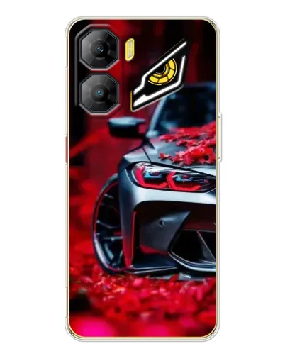 Чехол для ZTE Nubia Neo 3 с картинкой «Спортивная BMW и цветы» Чехол для ZTE Nubia Neo 3 с картинкой «Спортивная BMW и цветы»