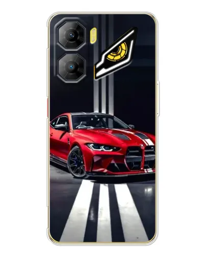 Чехол для ZTE Nubia Neo 3 с картинкой «Красная BMW на дороге» Чехол для ZTE Nubia Neo 3 с картинкой «Красная BMW на дороге»