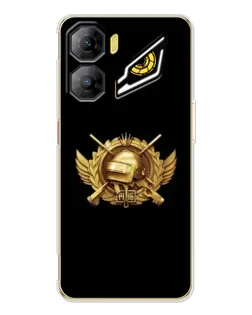 Чехол для ZTE Nubia Neo 3 с картинкой «PUBG — оранжевый градиент»
