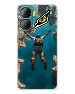 Чехол для ZTE Nubia Neo 3 с картинкой «PUBG — свободное падение»