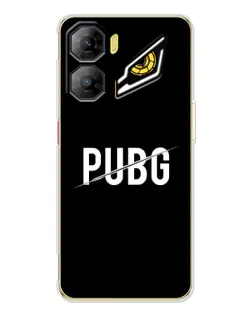 Чехол для ZTE Nubia Neo 3 с картинкой «PUBG — белый логотип»
