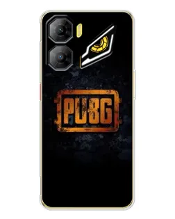 Чехол для ZTE Nubia Neo 3 с картинкой «PUBG — золотой логотип»