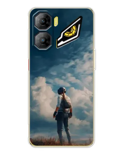 Чехол для ZTE Nubia Neo 3 с картинкой «Герой PUBG на скале» Чехол для ZTE Nubia Neo 3 с картинкой «Герой PUBG на скале»