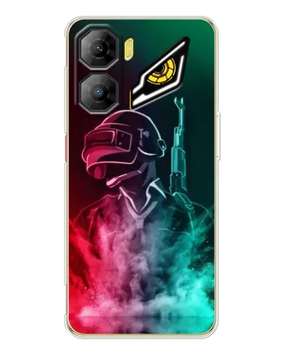 Чехол для ZTE Nubia Neo 3 с картинкой «PUBG — огненный воин» Чехол для ZTE Nubia Neo 3 с картинкой «PUBG — огненный воин»