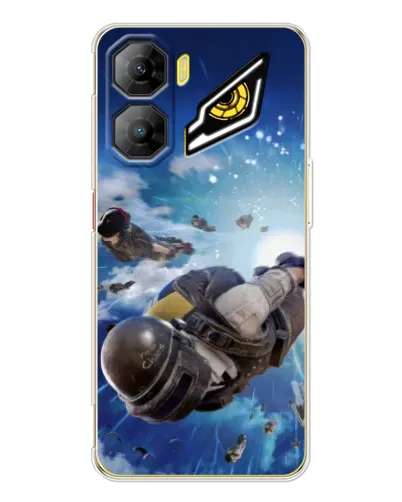 Чехол для ZTE Nubia Neo 3 с картинкой «Десант PUBG — прыжок» Чехол для ZTE Nubia Neo 3 с картинкой «Десант PUBG — прыжок»