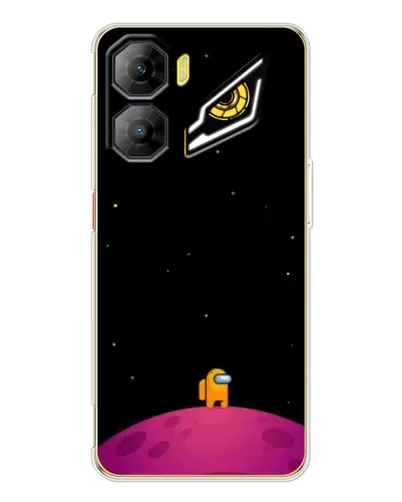 Чехол для ZTE Nubia Neo 3 с картинкой «Одинокий герой на планете» Чехол для ZTE Nubia Neo 3 с картинкой «Одинокий герой на планете»