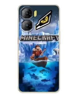 Чехол для ZTE Nubia Neo 3 с картинкой «Minecraft ледяной мир» Чехол для ZTE Nubia Neo 3 с картинкой «Minecraft ледяной мир»