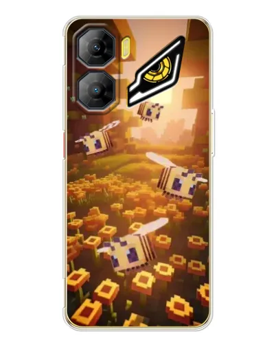 Чехол для ZTE Nubia Neo 3 с картинкой «Поле подсолнухов»