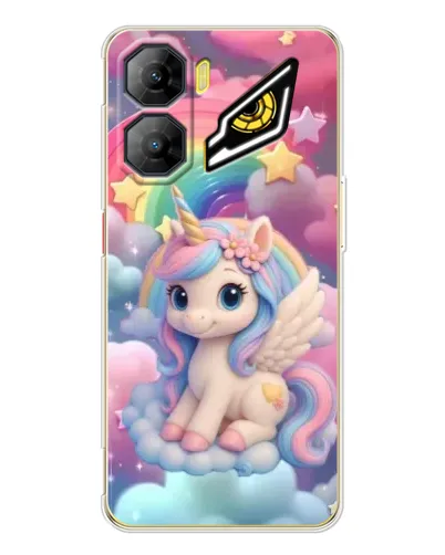 Чехол для ZTE Nubia Neo 3 с картинкой «Маленький единорог»