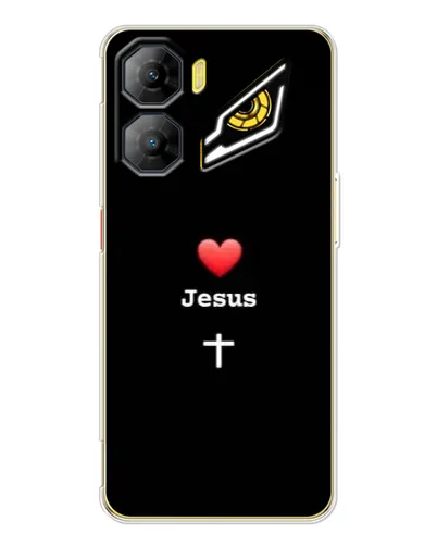 Чехол для ZTE Nubia Neo 3 с картинкой «Сердце - Jesus» Чехол для ZTE Nubia Neo 3 с картинкой «Сердце - Jesus»