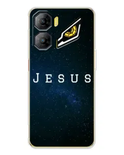 Чехол для ZTE Nubia Neo 3 с картинкой «Звездное небо Jesus»