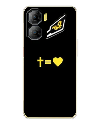 Чехол для ZTE Nubia Neo 3 с картинкой «Сердце и Крест» Чехол для ZTE Nubia Neo 3 с картинкой «Сердце и Крест»
