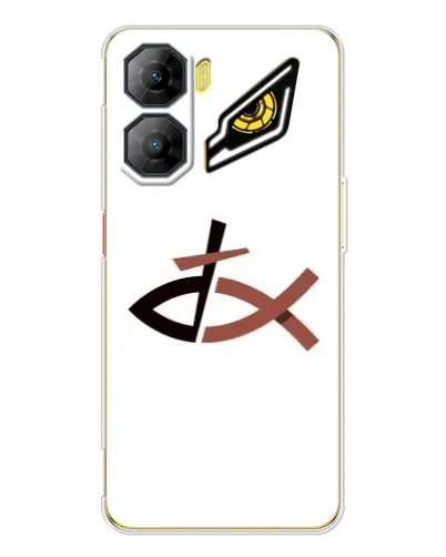 Чехол для ZTE Nubia Neo 3 с картинкой «Рыба и крест» Чехол для ZTE Nubia Neo 3 с картинкой «Рыба и крест»