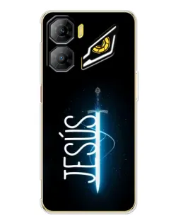 Чехол для ZTE Nubia Neo 3 с картинкой «Меч Духа Jesus»