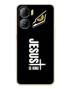 Чехол для ZTE Nubia Neo 3 с картинкой «Вертикаль веры Jesus»