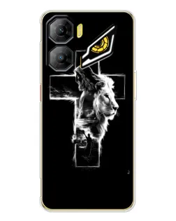 Чехол для ZTE Nubia Neo 3 с картинкой «Сияющий крест Jesus»