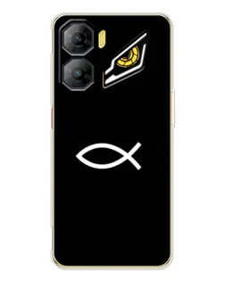 Чехол для ZTE Nubia Neo 3 с картинкой «Символ рыбы Jesus»