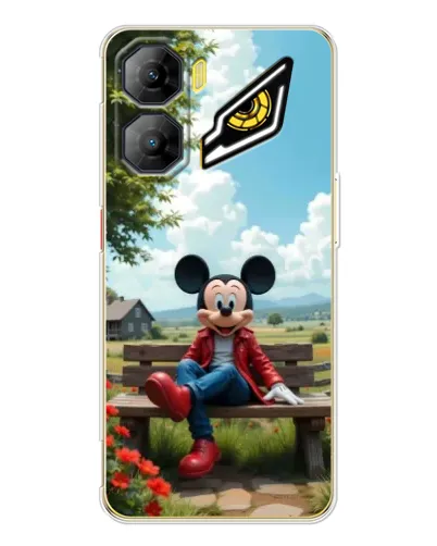 Чехол для ZTE Nubia Neo 3 с картинкой «Микки на скамейке» Чехол для ZTE Nubia Neo 3 с картинкой «Микки на скамейке»