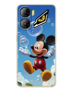 Чехол для ZTE Nubia Neo 3 с картинкой «Mickey и мыльные пузыри»