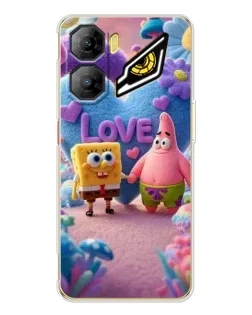 Чехол для ZTE Nubia Neo 3 с картинкой «Губка Боб Патрик»