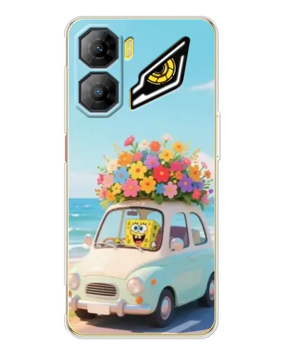 Чехол для ZTE Nubia Neo 3 с картинкой «Автомобильное путешествие»