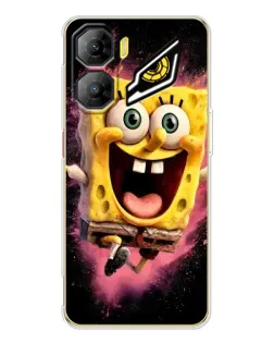 Чехол для ZTE Nubia Neo 3 с картинкой «Взрывной Спанч Боб»
