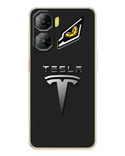 Чехол для ZTE Nubia Neo 3 с картинкой «Стальной логотип Tesla» Чехол для ZTE Nubia Neo 3 с картинкой «Стальной логотип Tesla»