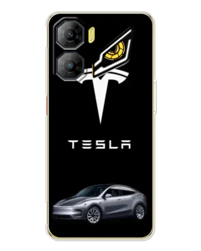 Чехол для ZTE Nubia Neo 3 с картинкой «Tesla Model Y» Чехол для ZTE Nubia Neo 3 с картинкой «Tesla Model Y»