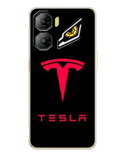 Чехол для ZTE Nubia Neo 3 с картинкой «Tesla Red Logo» Чехол для ZTE Nubia Neo 3 с картинкой «Tesla Red Logo»