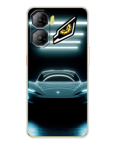 Чехол для ZTE Nubia Neo 3 с картинкой «Tesla в неоне» Чехол для ZTE Nubia Neo 3 с картинкой «Tesla в неоне»