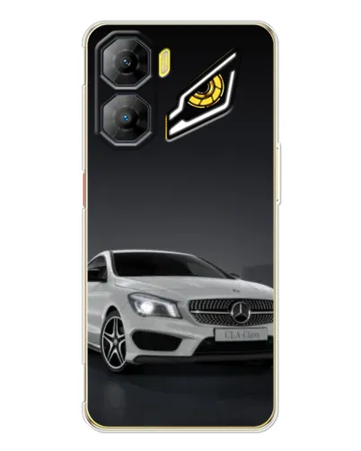 Чехол для ZTE Nubia Neo 3 с картинкой «Mercedes AMG GT Silver»