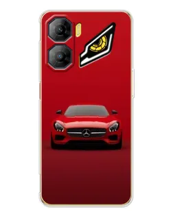 Чехол для ZTE Nubia Neo 3 с картинкой «Красный Mercedes AMG»