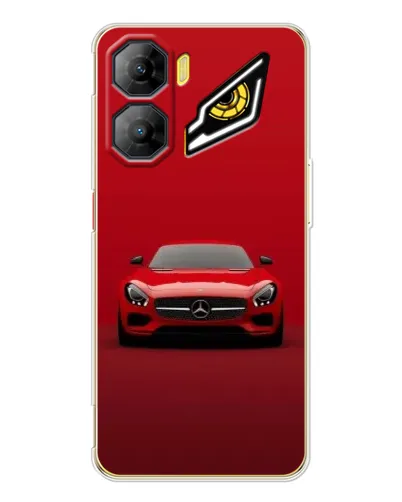Чехол для ZTE Nubia Neo 3 с картинкой «Красный Mercedes AMG»