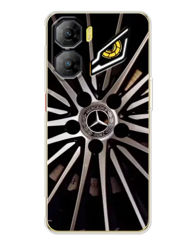 Чехол для ZTE Nubia Neo 3 с картинкой «Диск Mercedes»