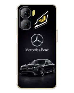 Чехол для ZTE Nubia Neo 3 с картинкой «Mercedes — решетка радиатора»
