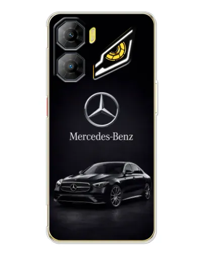 Чехол для ZTE Nubia Neo 3 с картинкой «Mercedes — решетка радиатора»
