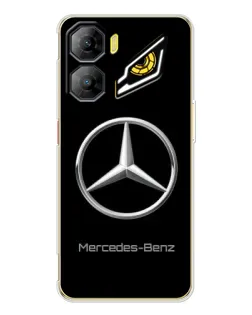Чехол для ZTE Nubia Neo 3 с картинкой «Mercedes Silver Logo»