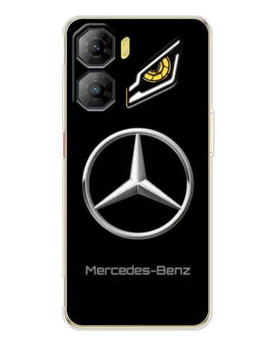 Чехол для ZTE Nubia Neo 3 с картинкой «Mercedes Silver Logo»