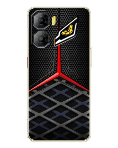 Чехол для ZTE Nubia Neo 3 с картинкой «Mercedes Carbon Grid»
