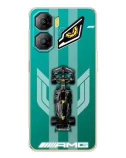 Чехол для ZTE Nubia Neo 3 с картинкой «Mercedes AMG Petronas»